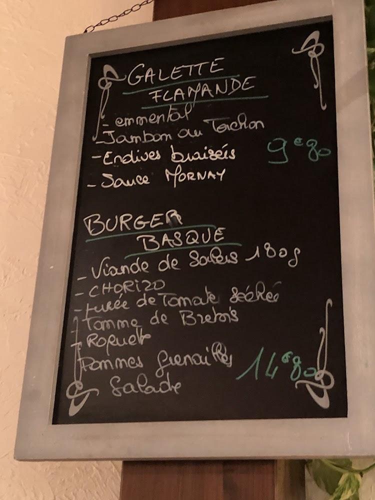 Le Cosy - Menu Image 1
